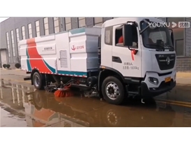 洗掃車操作演示視頻